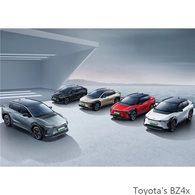 Toyota Bz4X 2WD elektrische auto's met een batterijcapaciteit van 66,7 Kwh en 160 km/h Max.Speed