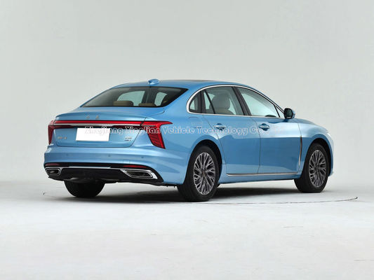 Snelle verzending Hongqi H9 3.0t benzine auto met 7,8s versnelling in zwarte kleur