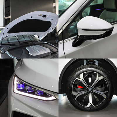 2024 Grijz/blauw/wit BYD Tang 7 zitplaatsen Dm-P Champion Edition 189 km 4WD elektrische auto