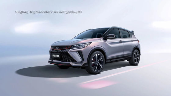 Elektrische auto Geely Binyue Energievoertuigen Geely Coolray Blauwe kleur