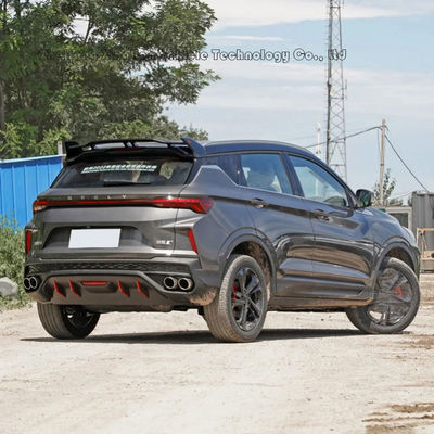 Elektrische auto Geely Binyue Energievoertuigen Geely Coolray Blauwe kleur