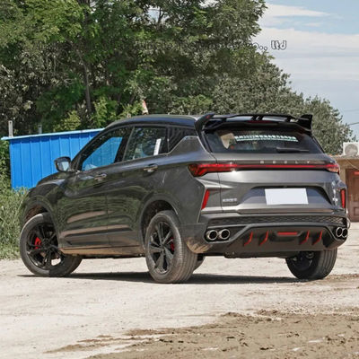 Elektrische auto Geely Binyue Energievoertuigen Geely Coolray Blauwe kleur