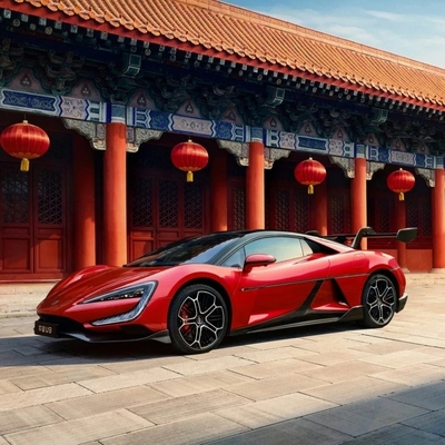 Populaire Model Byd U9 Supercar met Head-up Display Chinese Pure Electric Energy Vehicle