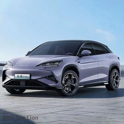 71.8 Kwh Batterijcapaciteit 2024 Byd Pure Electric SUV Ocean Series Byd Haishi Byd Sea Lion 07 Purple