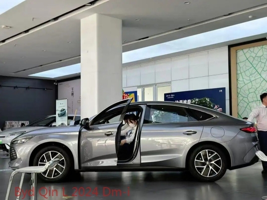 Elektrisch achterraam 2024 Byd Qin L Plus Dmi 4-deurs 5-zits Sedan Plug-in Hybrid EV Car
