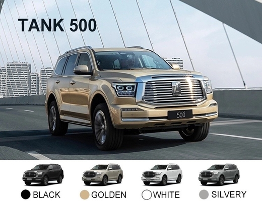 Automatische 3,0t Tank 500 Plus 5 zitplaatsen Gasoline Hybrid Offroad Vehicle met energie type