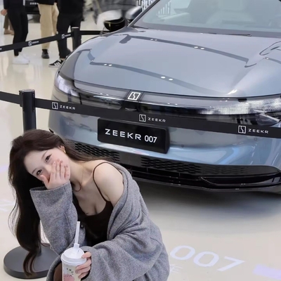 Elektrische Zeekr 007 310kw Eenmotorige energievoertuigen Auto auto energie type elektrisch