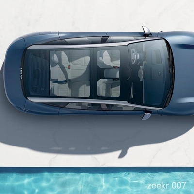 2024 Zeekr 007 Electric Car 2WD High Speed 210km/H Vijf zitplaatsen BEV voor 5 passagiers gemaakt