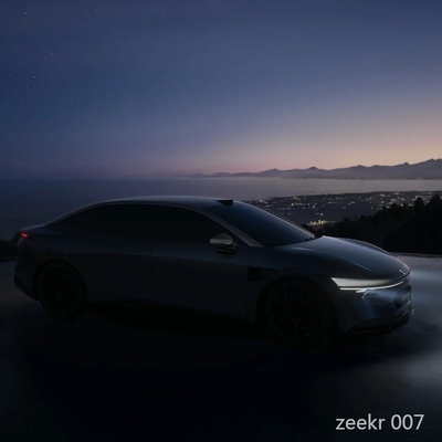 2024 Zeekr 007 Electric Car 2WD High Speed 210km/H Vijf zitplaatsen BEV voor 5 passagiers gemaakt