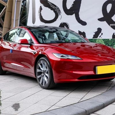 450 pk Motor Gebruikte Tesla Model 3 Elektrische auto met officiële 0-100 km/h versnelling