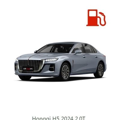 Gebruikte 2024 Luxury Hongqi H5 2.0t 1.5t Gasoline Hybrid Car MID-Size Sedan Rode vlag H5