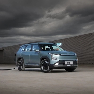 Pure Electric KIA EV5 2023 Top Best Blue Suvenergy Vehicle met ≤ 1 jaar levensduur