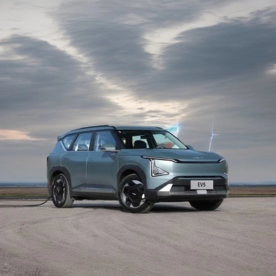 Energietype Pure Electric KIA EV5 Car 5 Seat Luxe SUV 530km Bereik 231HP Auto Grey