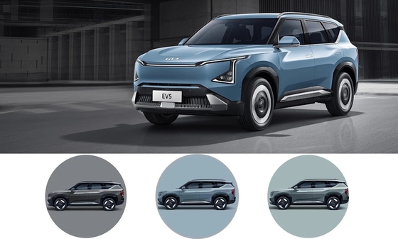 Energietype Pure Electric KIA EV5 Car 5 Seat Luxe SUV 530km Bereik 231HP Auto Grey