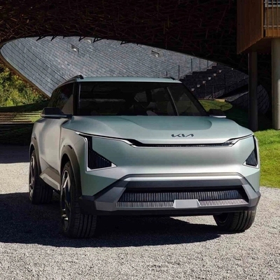 Energietype Pure Electric KIA EV5 Car 5 Seat Luxe SUV 530km Bereik 231HP Auto Grey