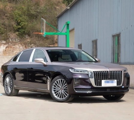 Energie elektrische auto Hongqi E-HS9 6 zitplaatsen Wit vierwielig voertuig met FWD aandrijving