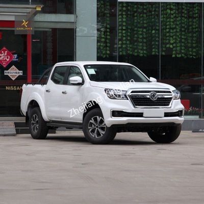 6-10 jaar levensduur Dongfeng 4X4 LHD Rich 6 Diesel Pickup Truck voor ruw terrein