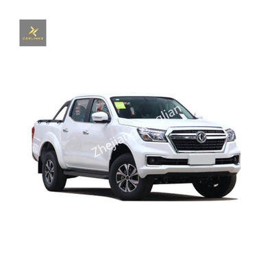 Dongfeng gebruikte rijke 6 benzine diesel 4WD pick-up met mechanisch remsysteem