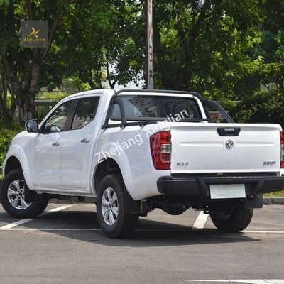 Dongfeng gebruikte rijke 6 benzine diesel 4WD pick-up met mechanisch remsysteem