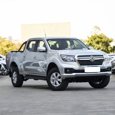 Handgeschakelde versnellingsbak 2023 Dongfeng Mini Rich 6 Pickup Truck 4X4 in geel voor export