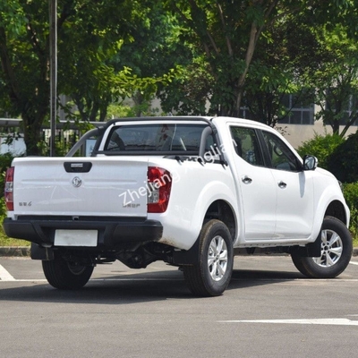 Geel Dongfeng Rich 6 4X2 Auto Pickup Trucks met dubbele cabine Pickup voertuigen Gebruikte auto's