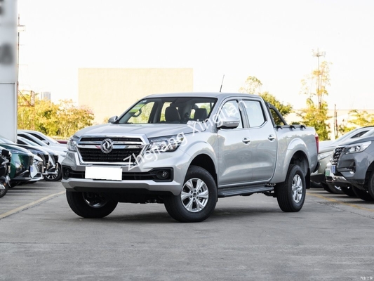 Geel Dongfeng Rich 6 4X2 Auto Pickup Trucks met dubbele cabine Pickup voertuigen Gebruikte auto's