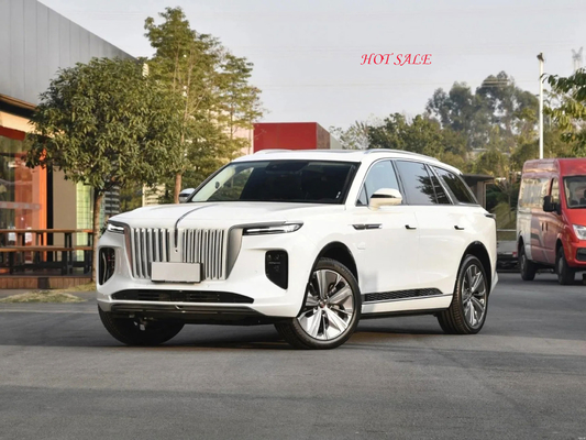 690 km lange afstand 2023 Hongqi H9 Links stuur 6 zitplaatsen vlaggenschip Hongqi E-HS9 met Hongqi