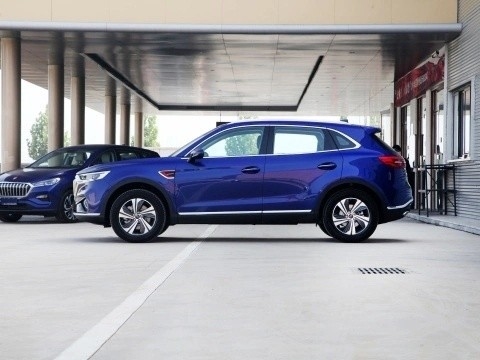 Midden SUV Hongqi HS5 2.0t Auto Benzine voertuig 4WD Chinese gebruikte auto voor aanpassing