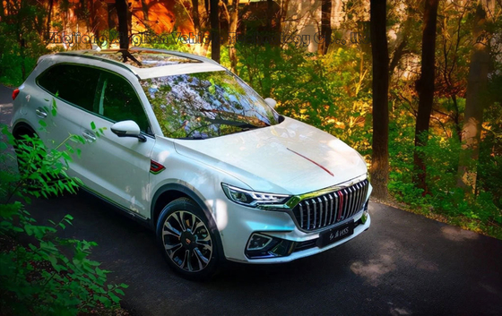 2023 Hongqi HS5 2.0t Vier aandrijving Flag Collar PRO Versie Benzine SUV Auto Wit Kleur