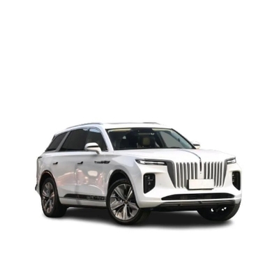 Hongqi E-HS9 2022 Electric EV Car 460km 7 Red Test Drive Elektromagnetisch remsysteem