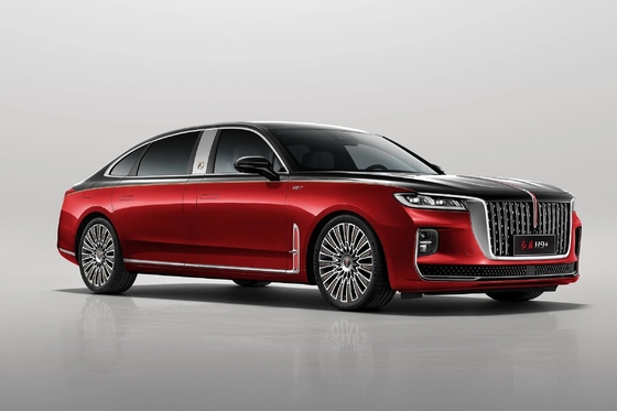 2023 Hongqi E-HS9 7 zitplaatsen Gasoline Energy EV SUV Auto's met en ISO14001 Certificering