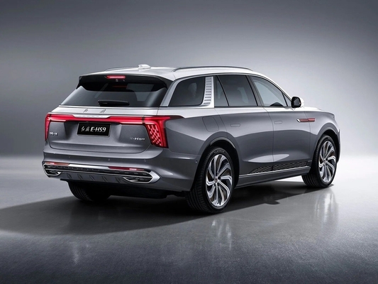 Elektromagnetisch remsysteem Elektrische auto EV 7 zitplaatsen 690km bereik Luxe Hongqi E-HS9