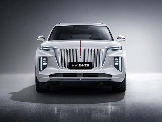 Automatische versnellingsbak 600 km bereik Elektrische SUV E-HS Eqm5 Sedan Hongqi E-HS9 7 zitplaatsen EV Car