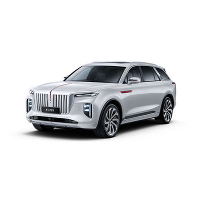 2023 Hongqi E-HS9 6 zitplaatsen met dubbele kleur en Engelse versie Benzine SUV Bereik 690km