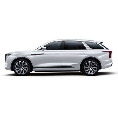 2023 Hongqi E-HS9 6 zitplaatsen met dubbele kleur en Engelse versie Benzine SUV Bereik 690km