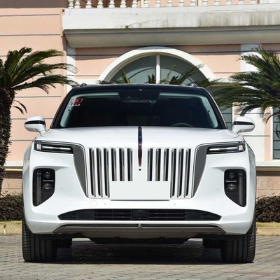 2023 Hongqi E-HS9 6 zitplaatsen met dubbele kleur en Engelse versie Benzine SUV Bereik 690km