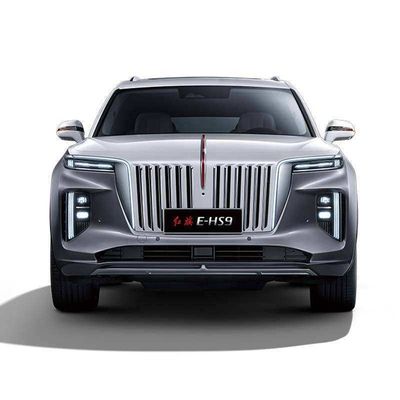 Links stuur Hongqi E-HS9 Luxe grote SUV energievoertuigen Gebruikte auto's hoge snelheid