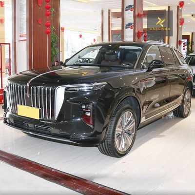 6 zitplaatsen Benzine Chinese elektrisch voertuig Hongqi E-HS9 Gebruikte elektrische energievoertuigen