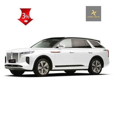 2920 mm wielbasis Links stuur Hongqi E-HS9 EV Auto 5 deuren 7 zitplaatsen SUV voor lange afstand