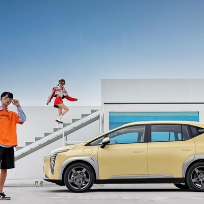 Aion Y 2023 Plus 70 Happy Enjoy Type Energy SUV Pure Electric Vijf zitplaatsen 510km bereik