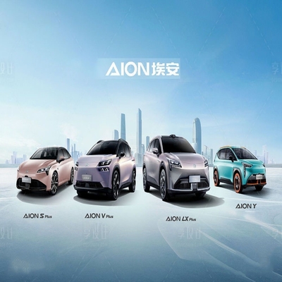 2023 GAC Aion Y BEV Lithium Iron Phosphate elektrische auto met 430 km bereik open carrosserie type