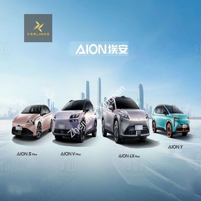Aanpasbaar Aion Y Plus elektrisch voertuig met 501-800W motor en op aanvraag