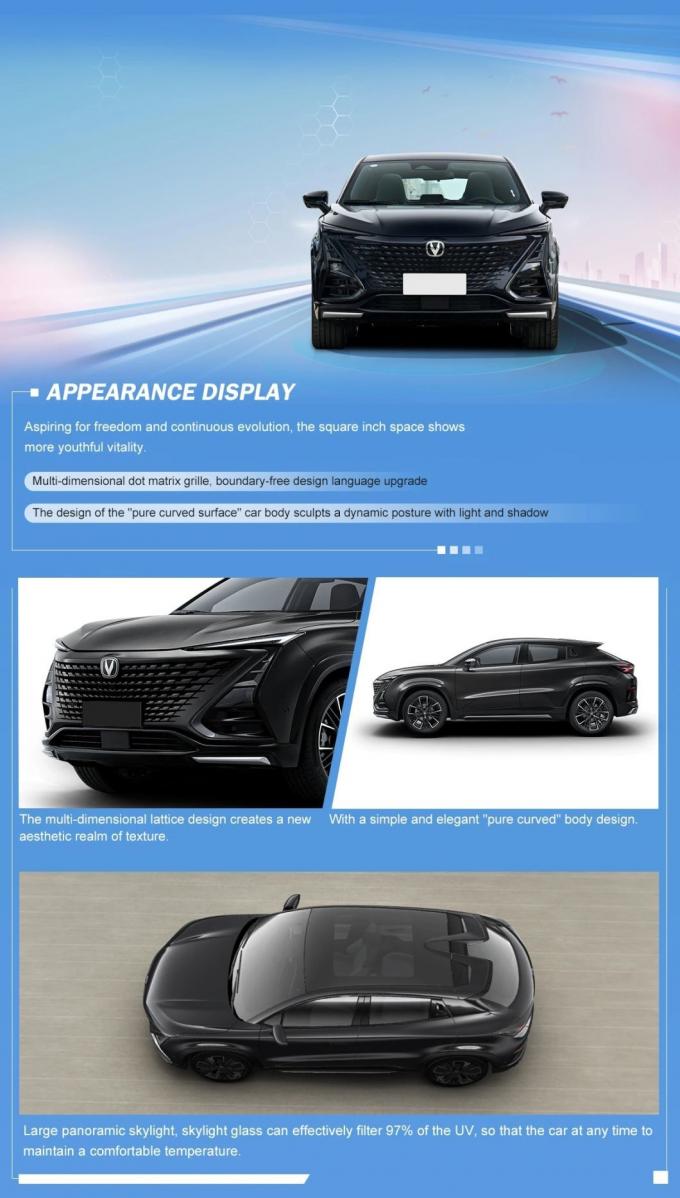 2023 Chang′an Uni-T 2023 1.5t Sport Flagship Gasoline China Changan SUV 2023 Hot Selling New Cars